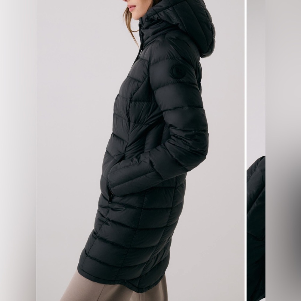Claudia Hooded Packable Down Jacket - image 3